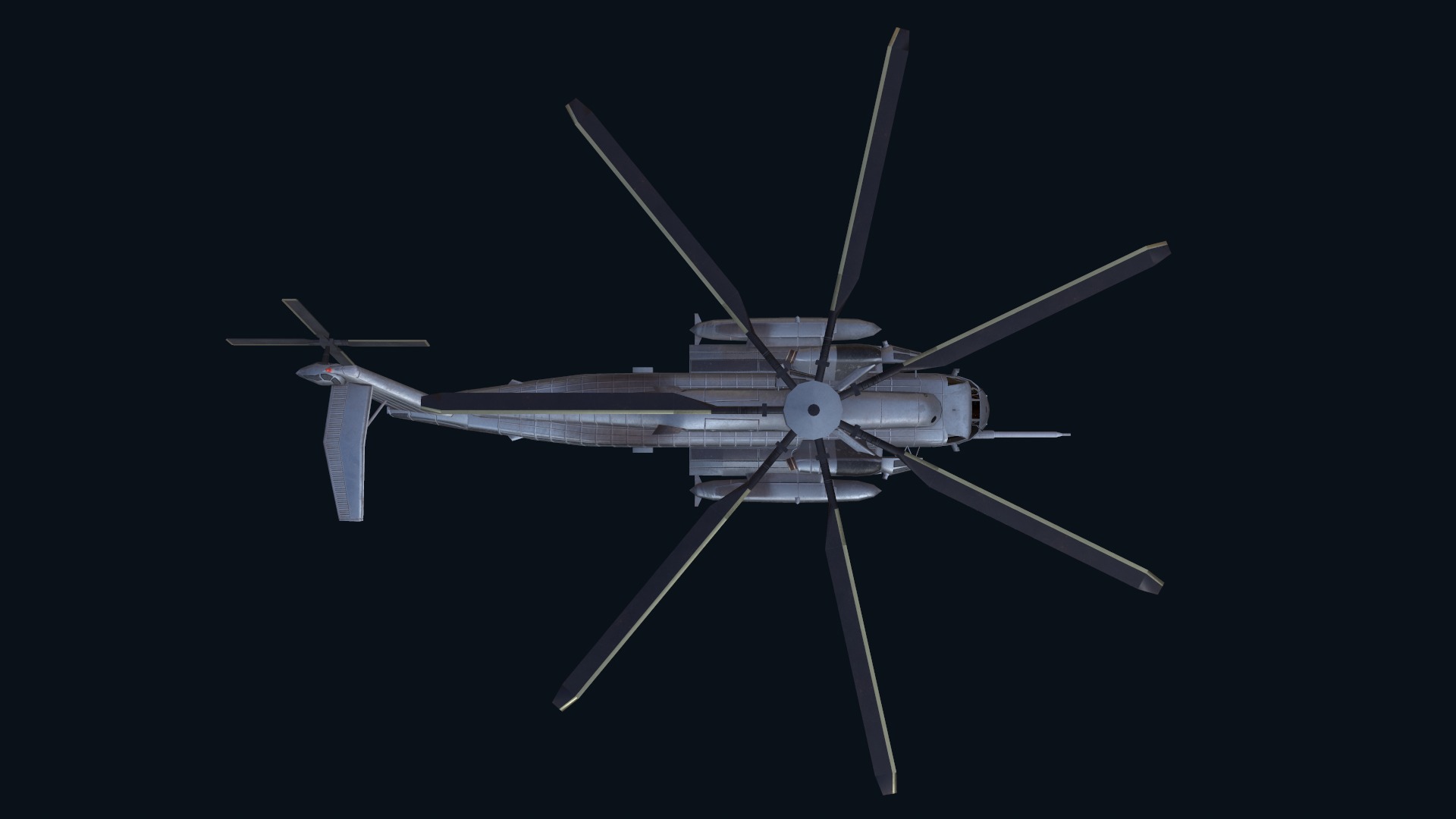 Asset - Army - CH 53E Super Stallion 3D MODEL Low-poly 3D model_20