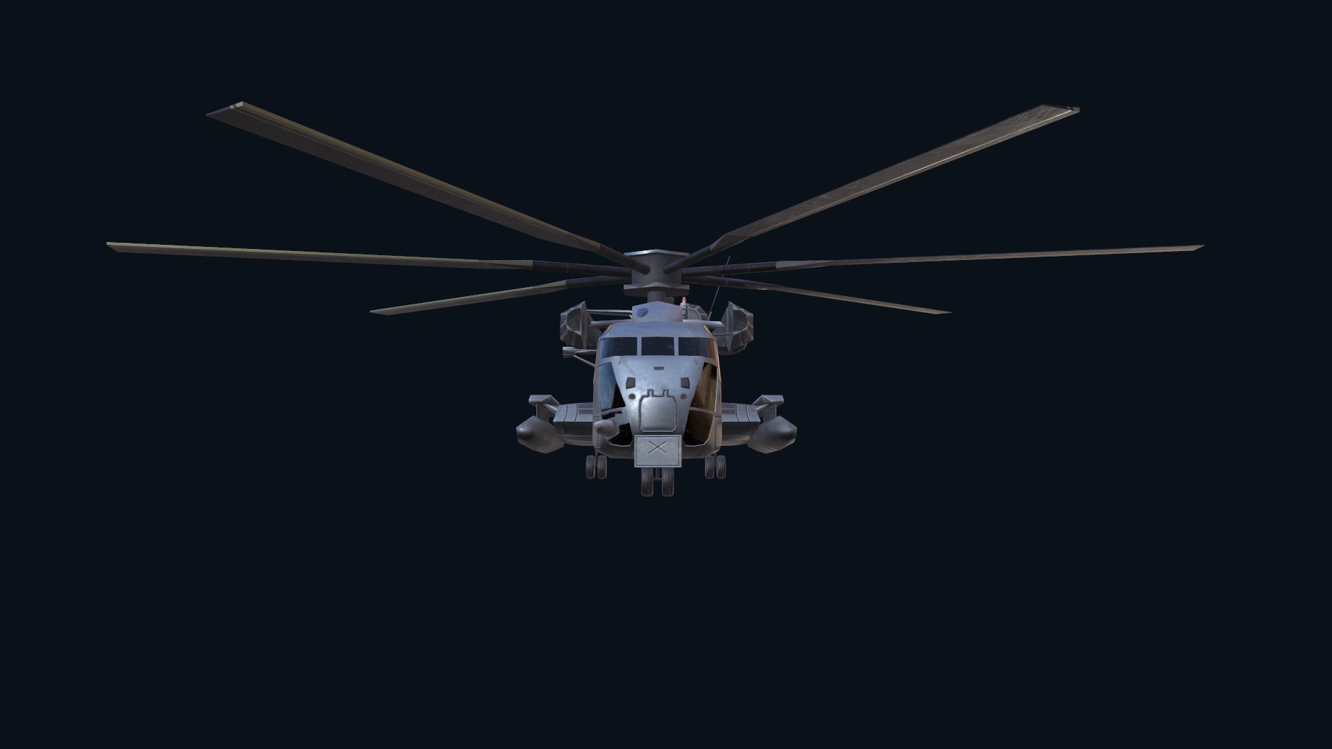 Asset - Army - CH 53E Super Stallion 3D MODEL Low-poly 3D model_24