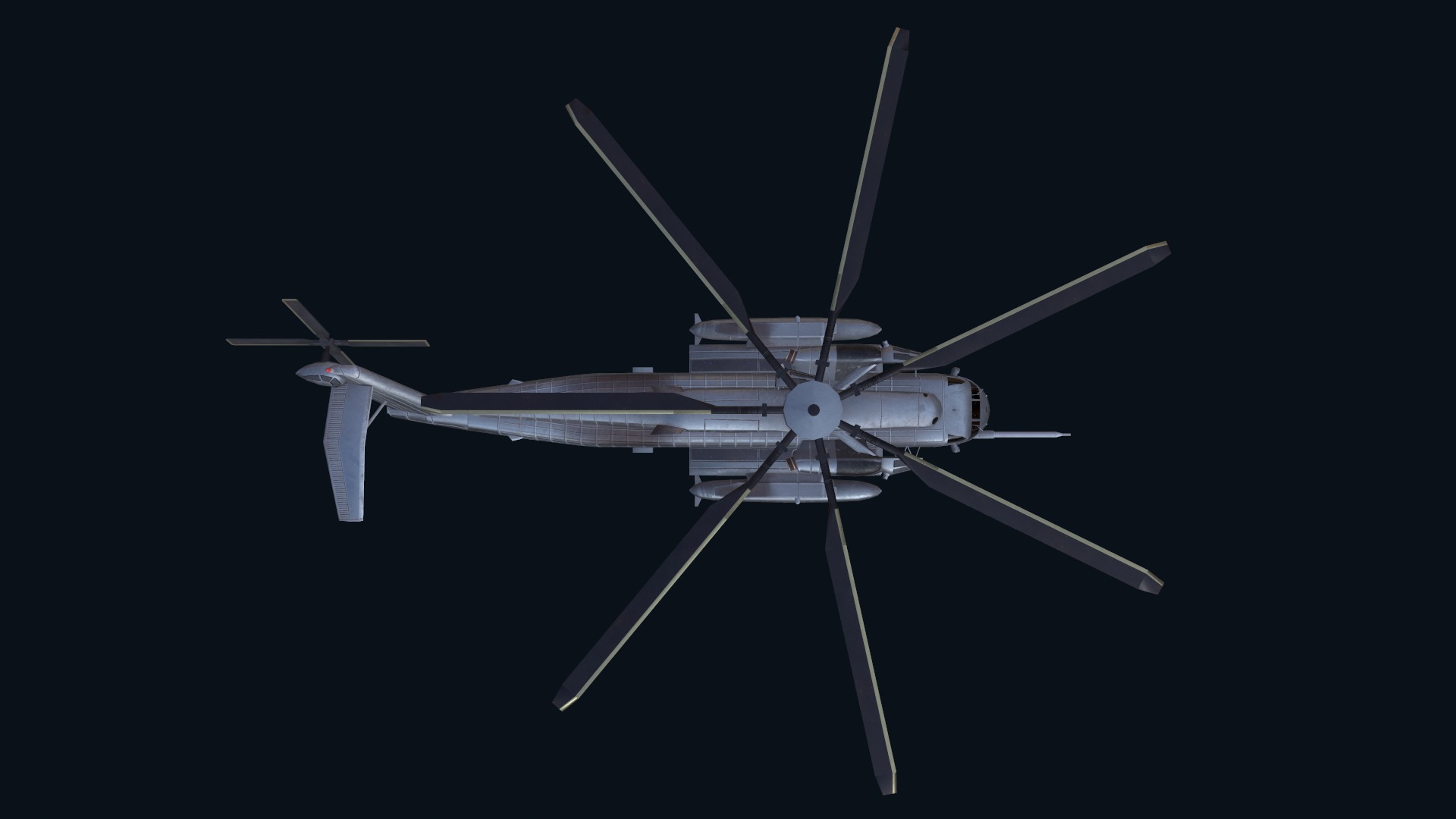 Asset - Army - CH 53E Super Stallion 3D MODEL Low-poly 3D model_15