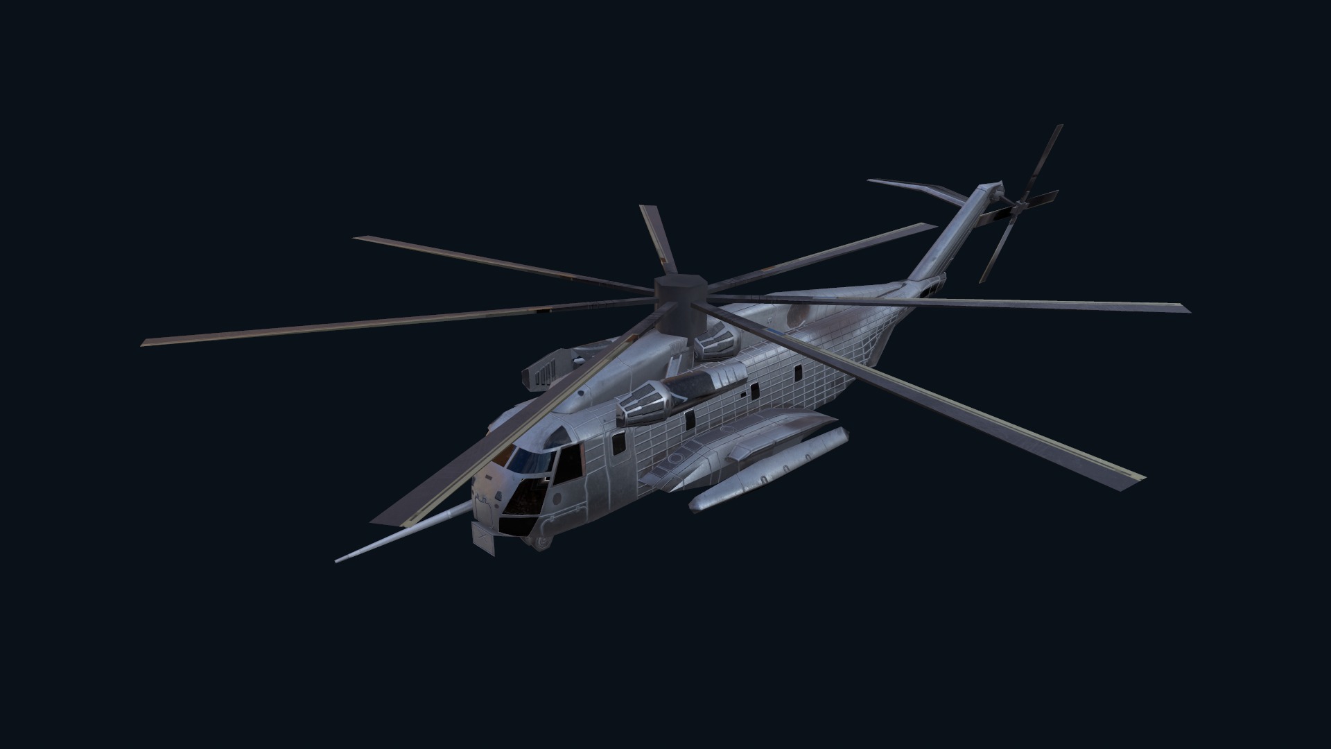 Asset - Army - CH 53E Super Stallion 3D MODEL Low-poly 3D model_26