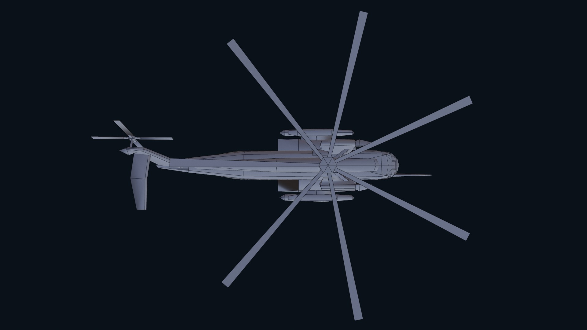 Asset - Army - CH 53E Super Stallion 3D MODEL Low-poly 3D model_55