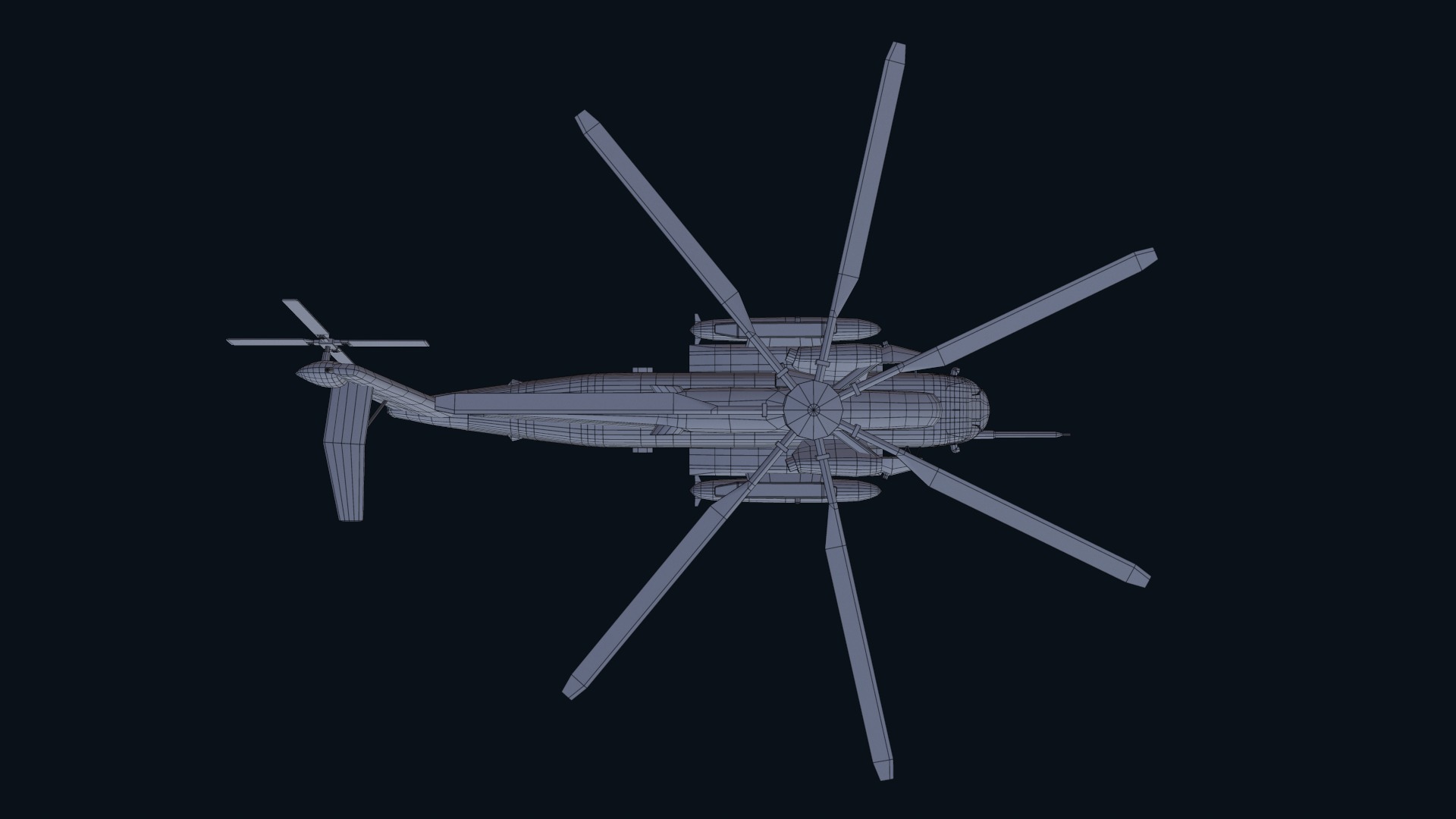 Asset - Army - CH 53E Super Stallion 3D MODEL Low-poly 3D model_35
