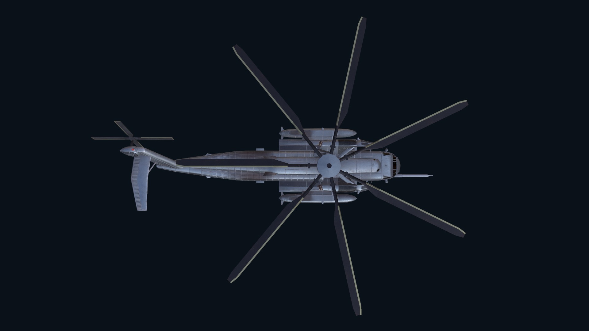 Asset - Army - CH 53E Super Stallion 3D MODEL Low-poly 3D model_10