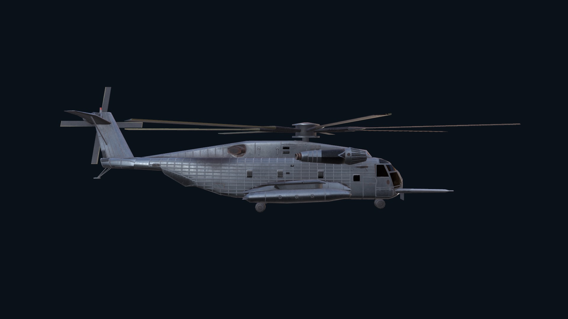 Asset - Army - CH 53E Super Stallion 3D MODEL Low-poly 3D model_23