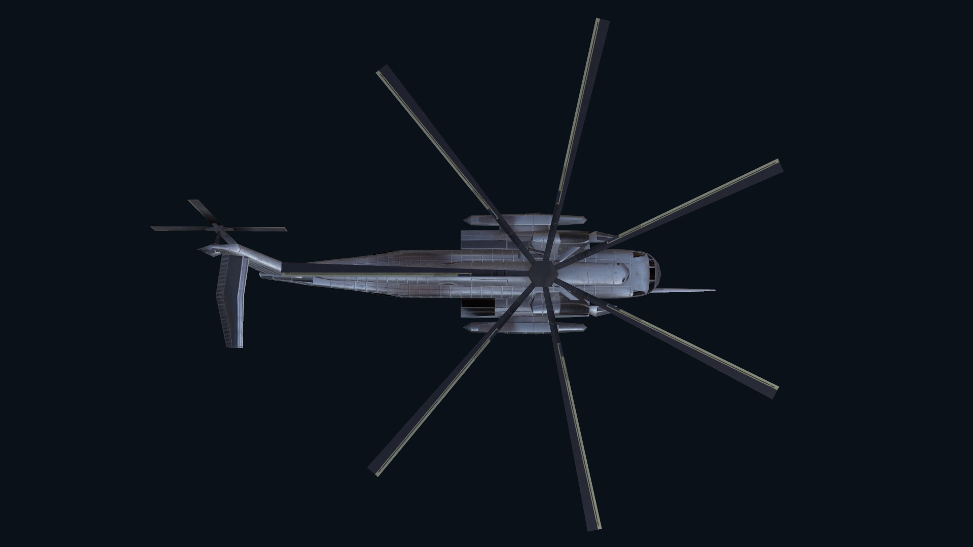 Asset - Army - CH 53E Super Stallion 3D MODEL Low-poly 3D model_30