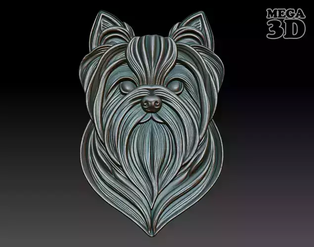 Dog basrelief 16 240815