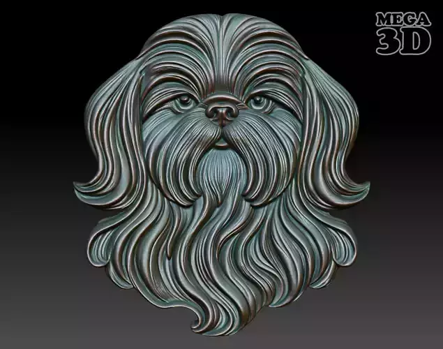 Dog basrelief 14 240815