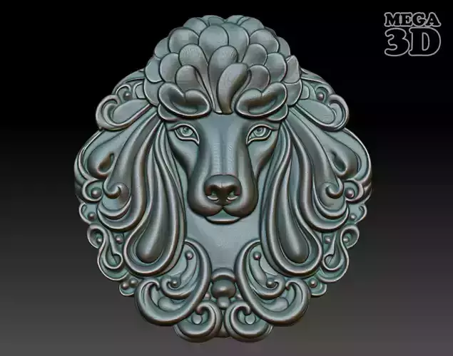 Dog basrelief 12 240815