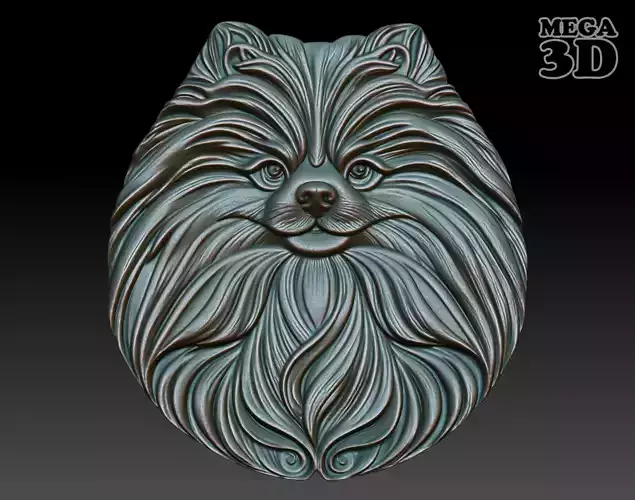 Dog basrelief 11 240815