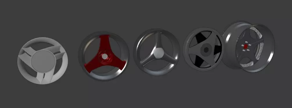NxtPerfect Rim Pack Free low-poly 3D model