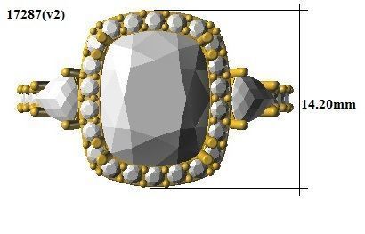 engagement rings 3D print model_3