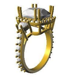 engagement rings 3D print model_4