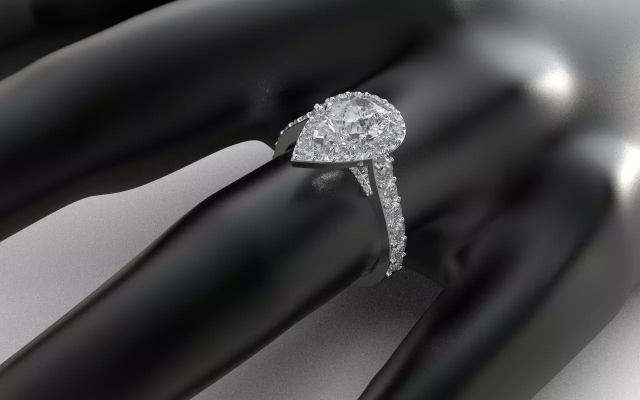 engagement rings 3D print model_0