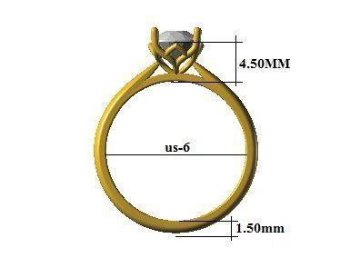 engagement rings 3D print model_4