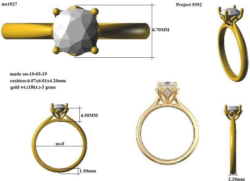 engagement rings 3D print model_6
