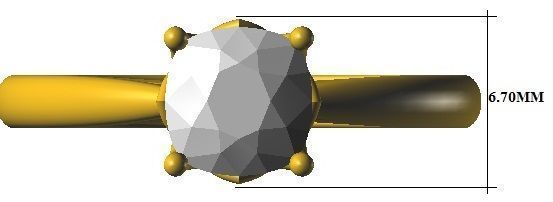 engagement rings 3D print model_2