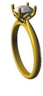 engagement rings 3D print model_3