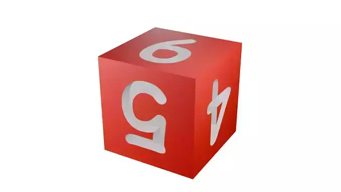 Dungeons and Dragons D6 Die Re-Modeled