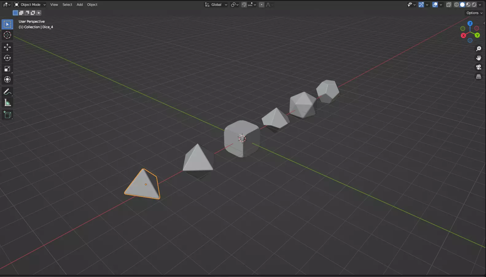 Dices Free low-poly 3D model