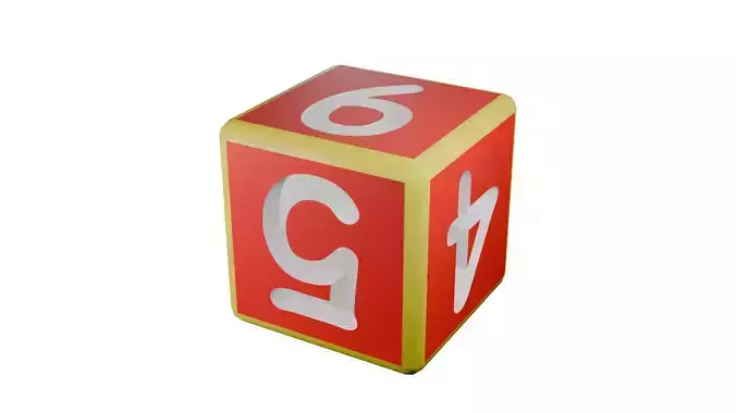 Dungeons and Dragons Rounded D6 Die Re-Modeled