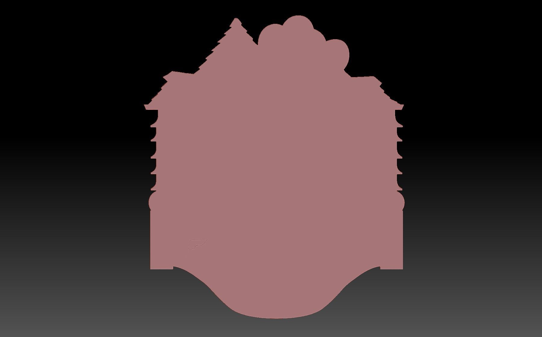 Older couple 3D print model_2