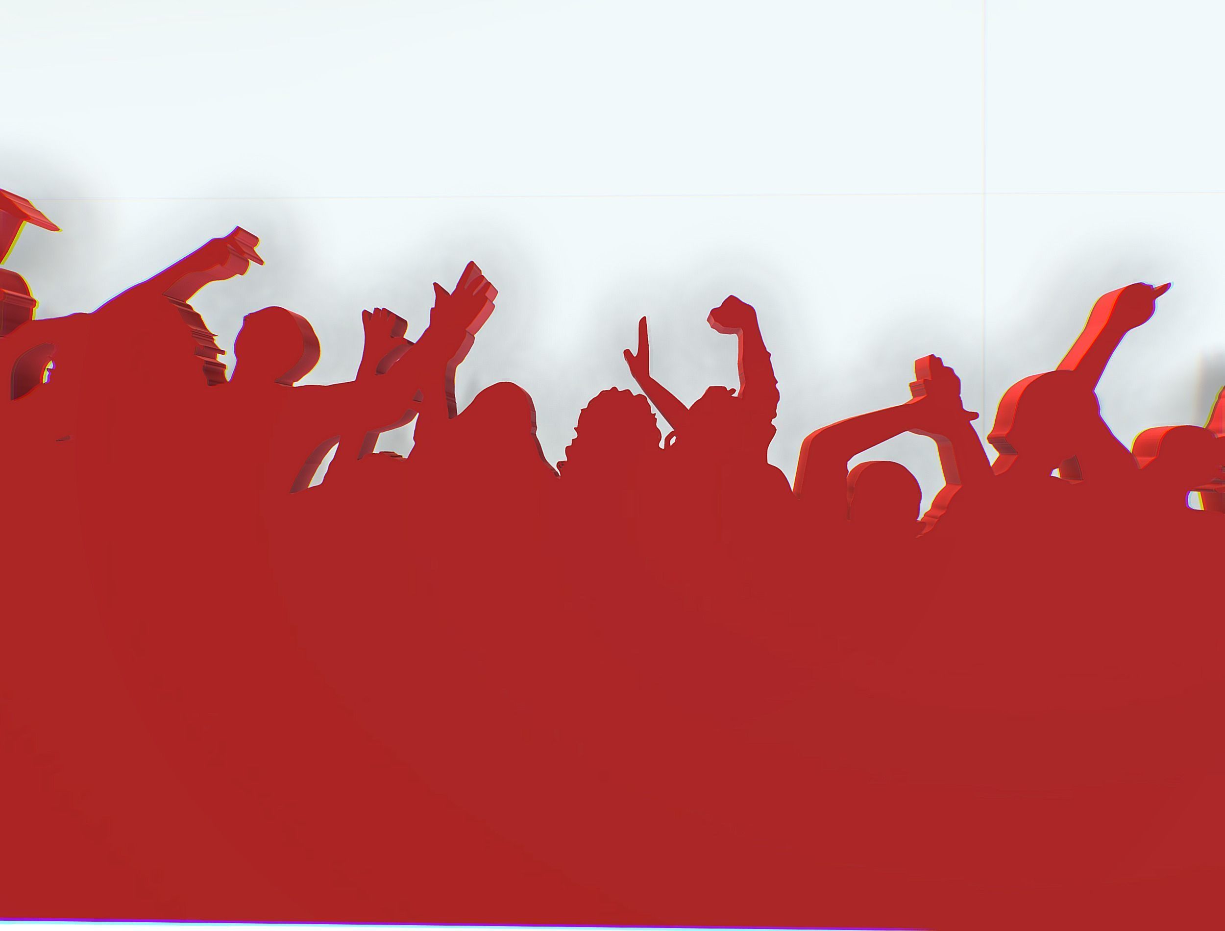 silhouette of people with their hands up Texture_8