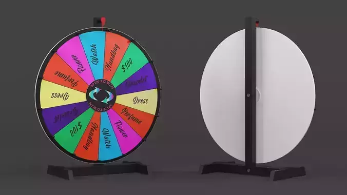 Wheel of Fortune 3D model
