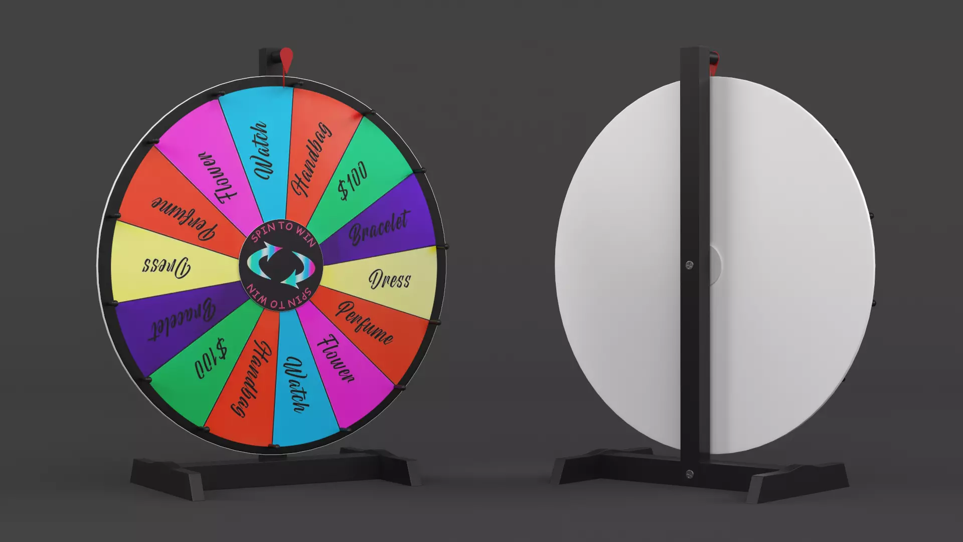 Wheel of Fortune 3D model_0