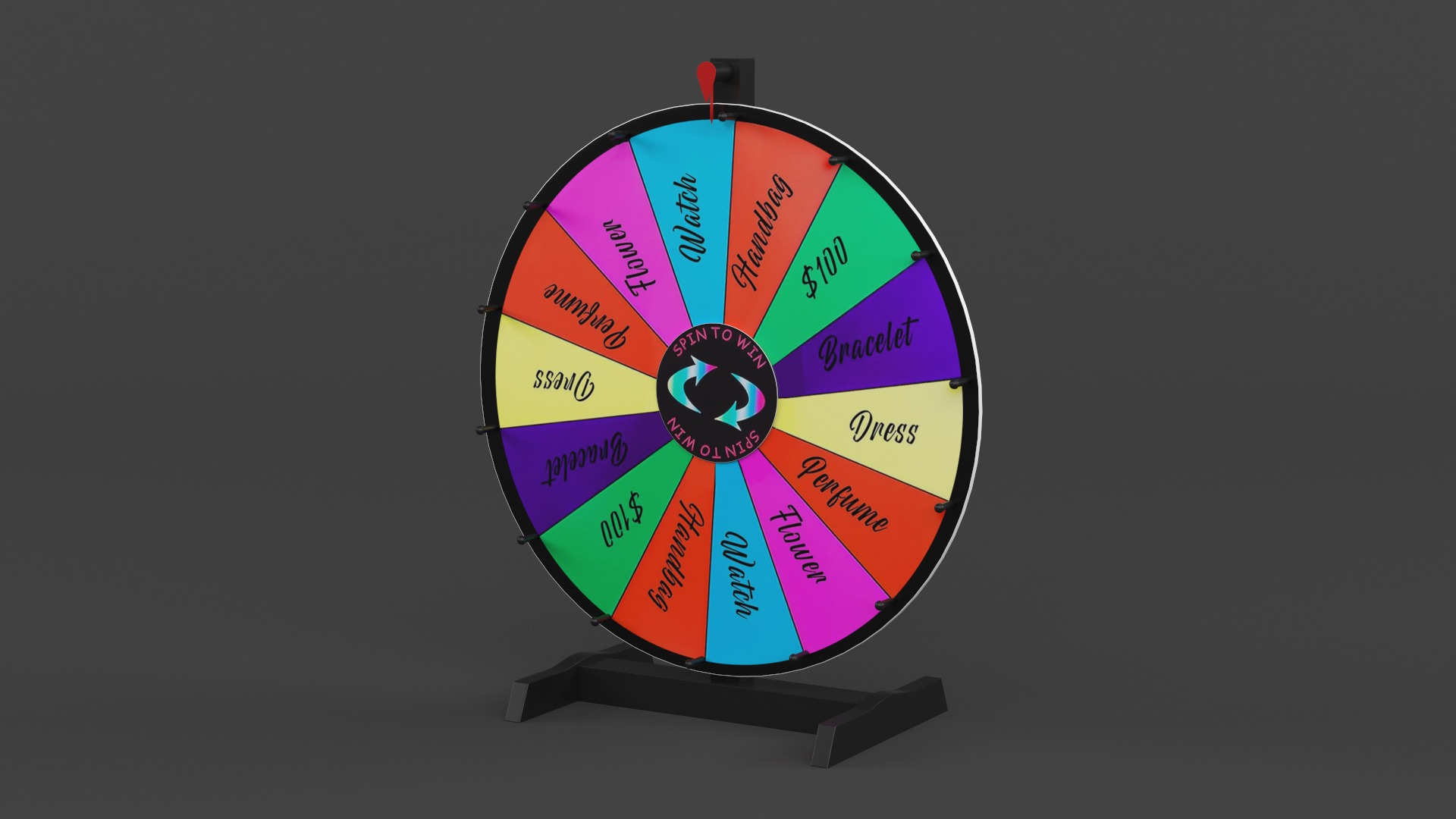 Wheel of Fortune 3D model_2