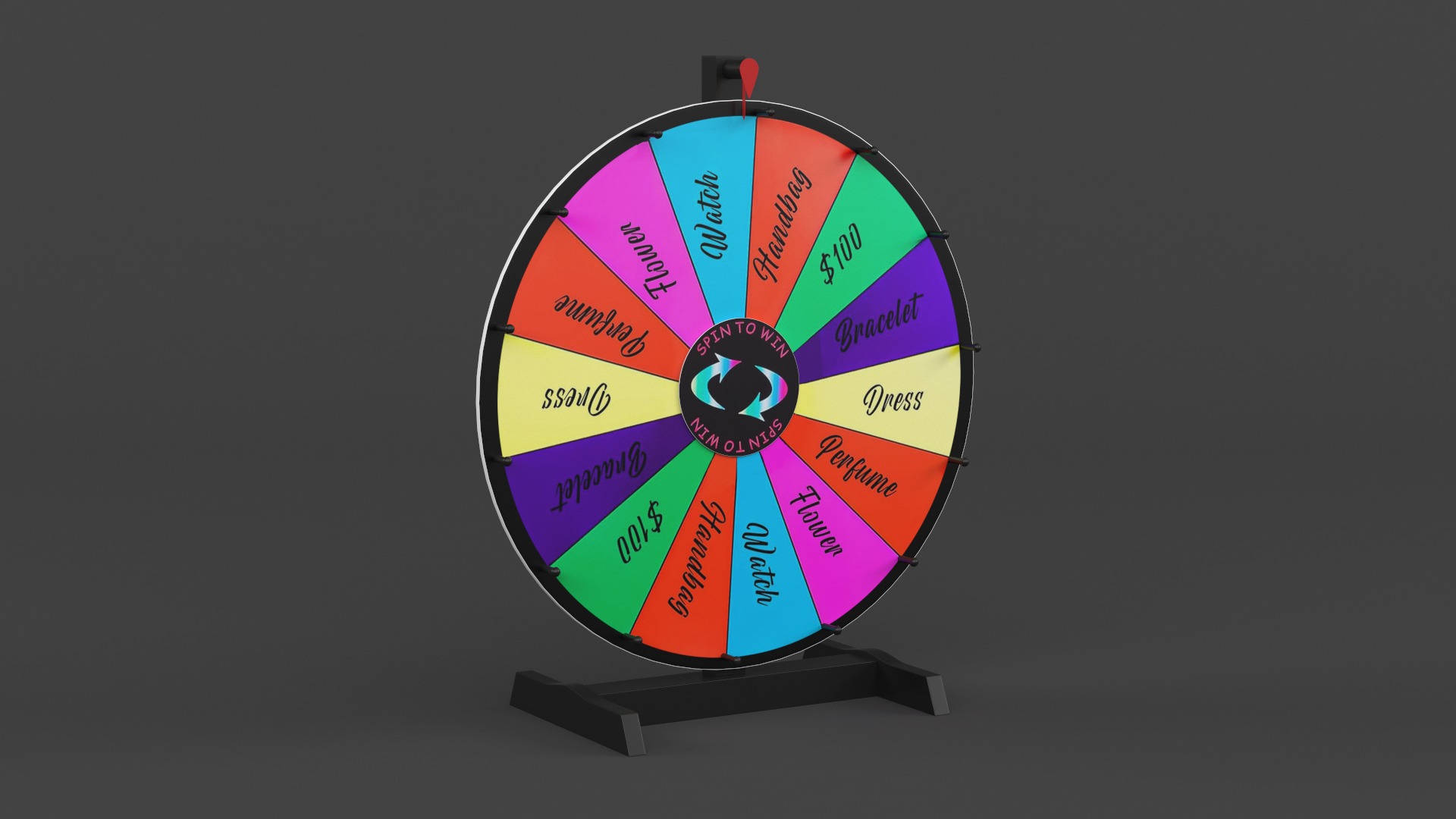 Wheel of Fortune 3D model_4