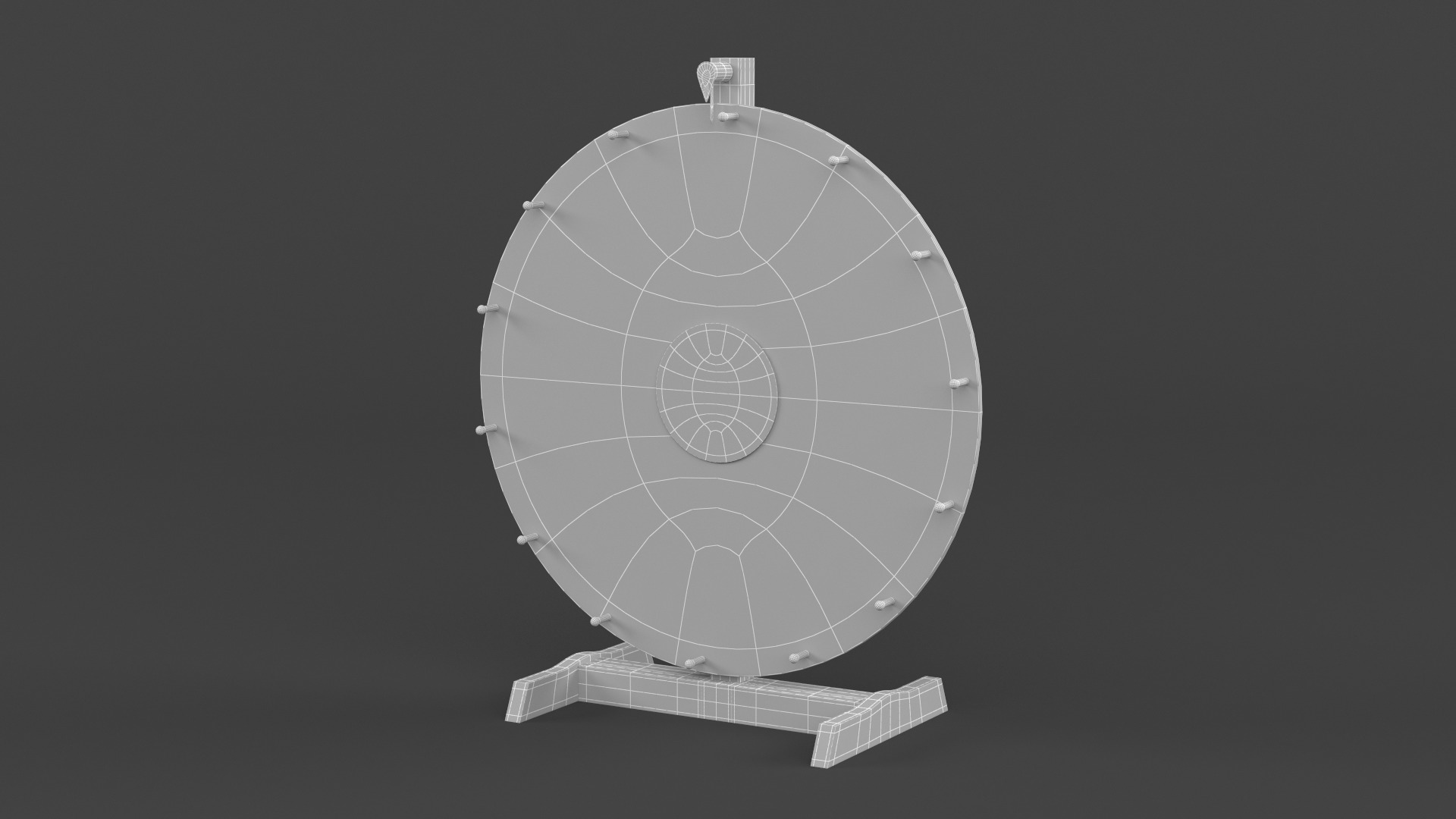 Wheel of Fortune 3D model_7