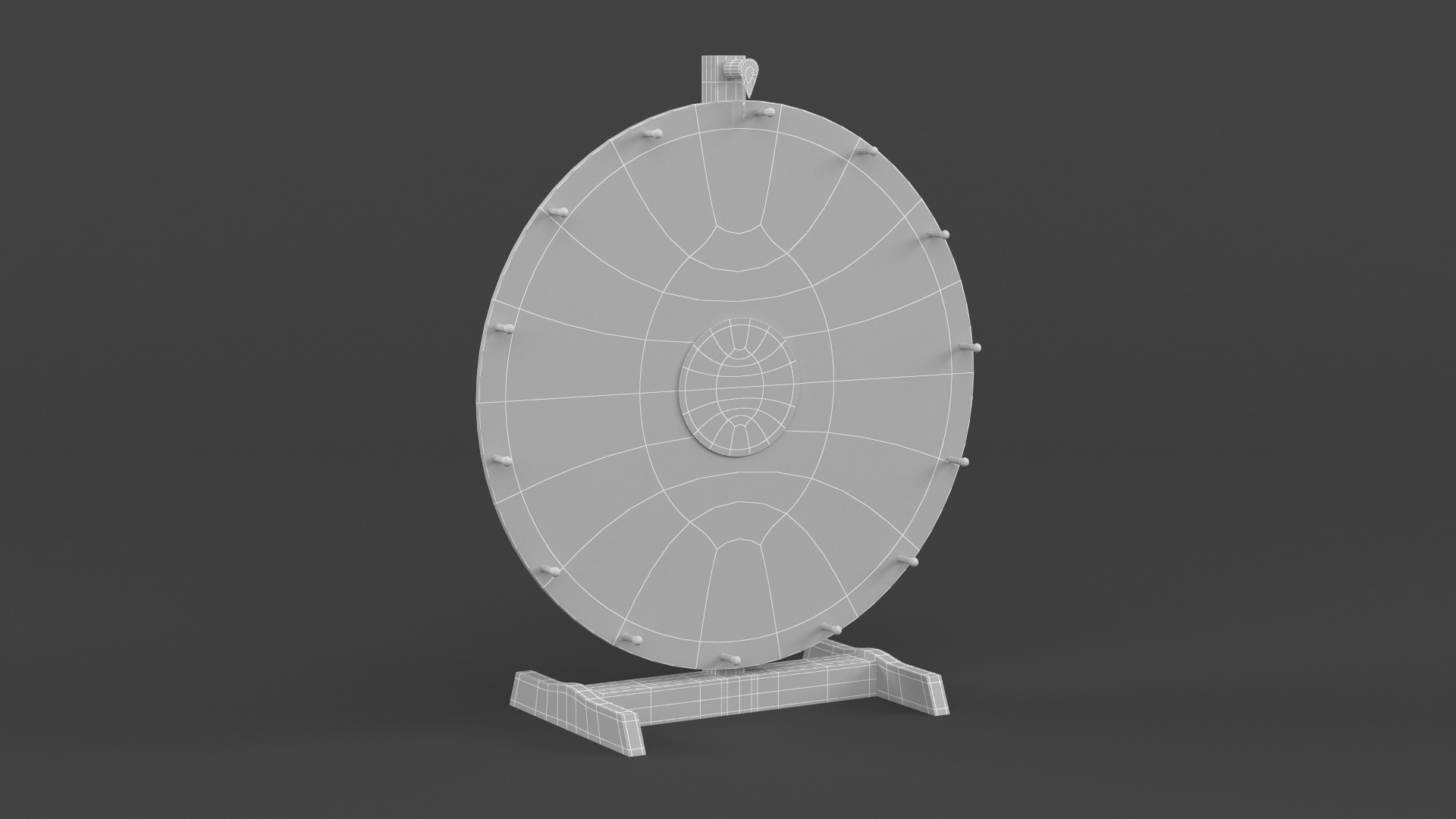 Wheel of Fortune 3D model_9