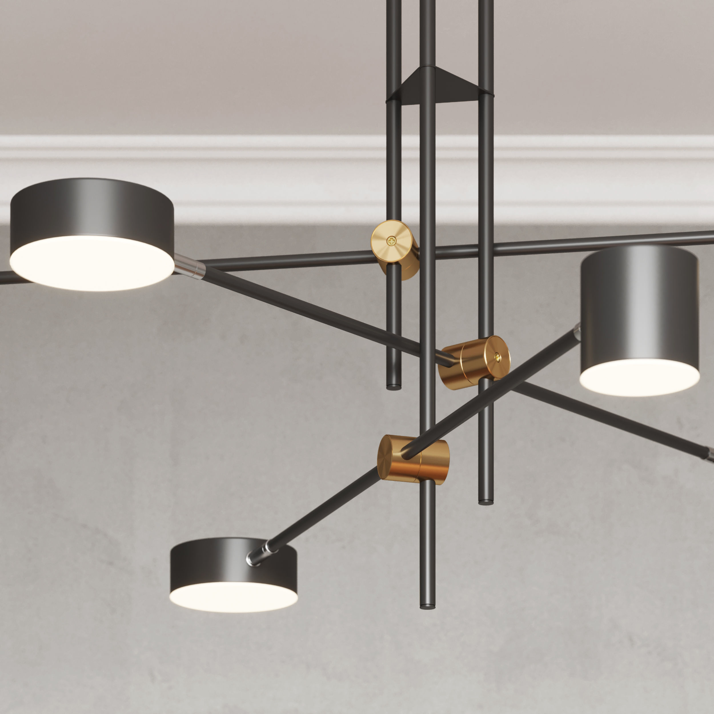 Ceiling lamp ST Luce RODRIGO 3D model_4