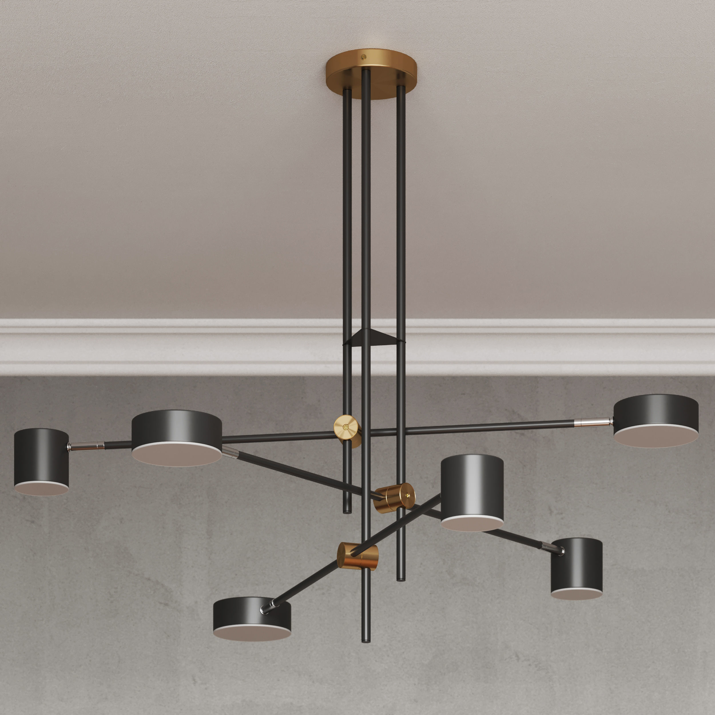 Ceiling lamp ST Luce RODRIGO 3D model_2