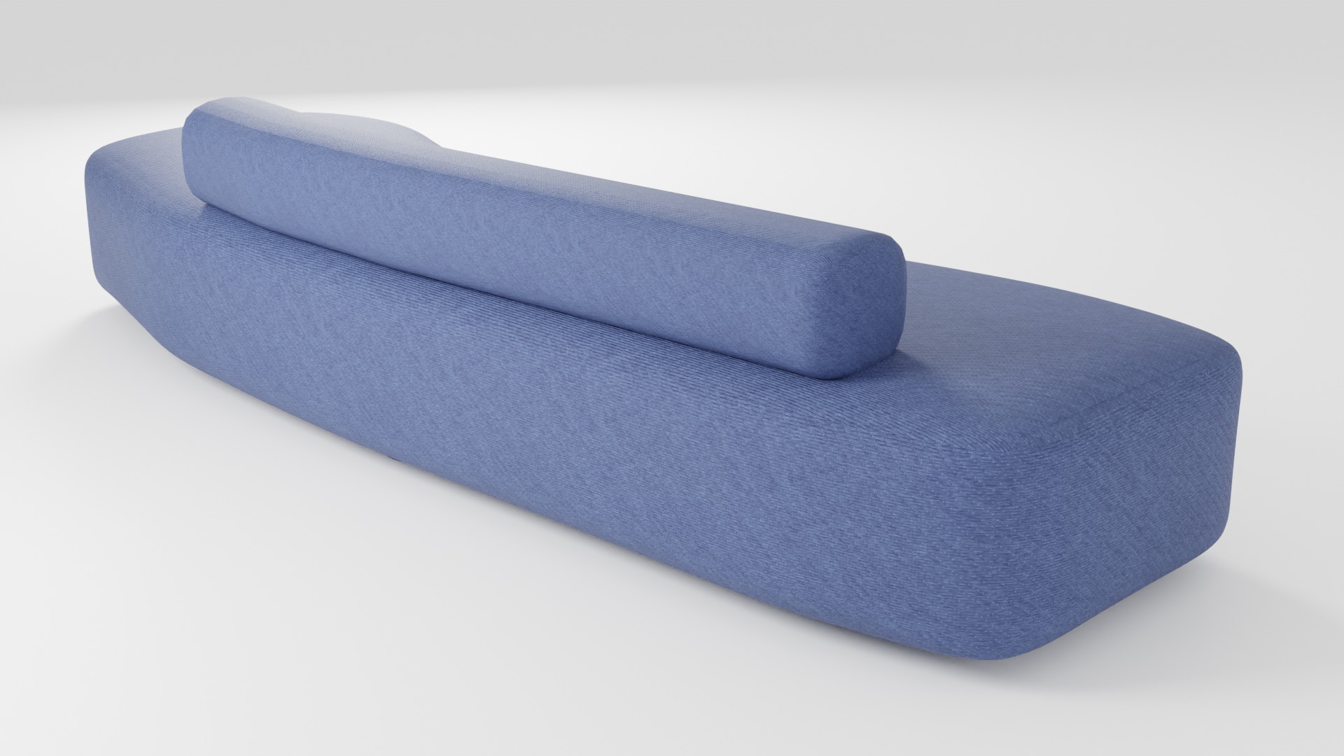 Modern design sofa in Scandinavian style 3D model_2