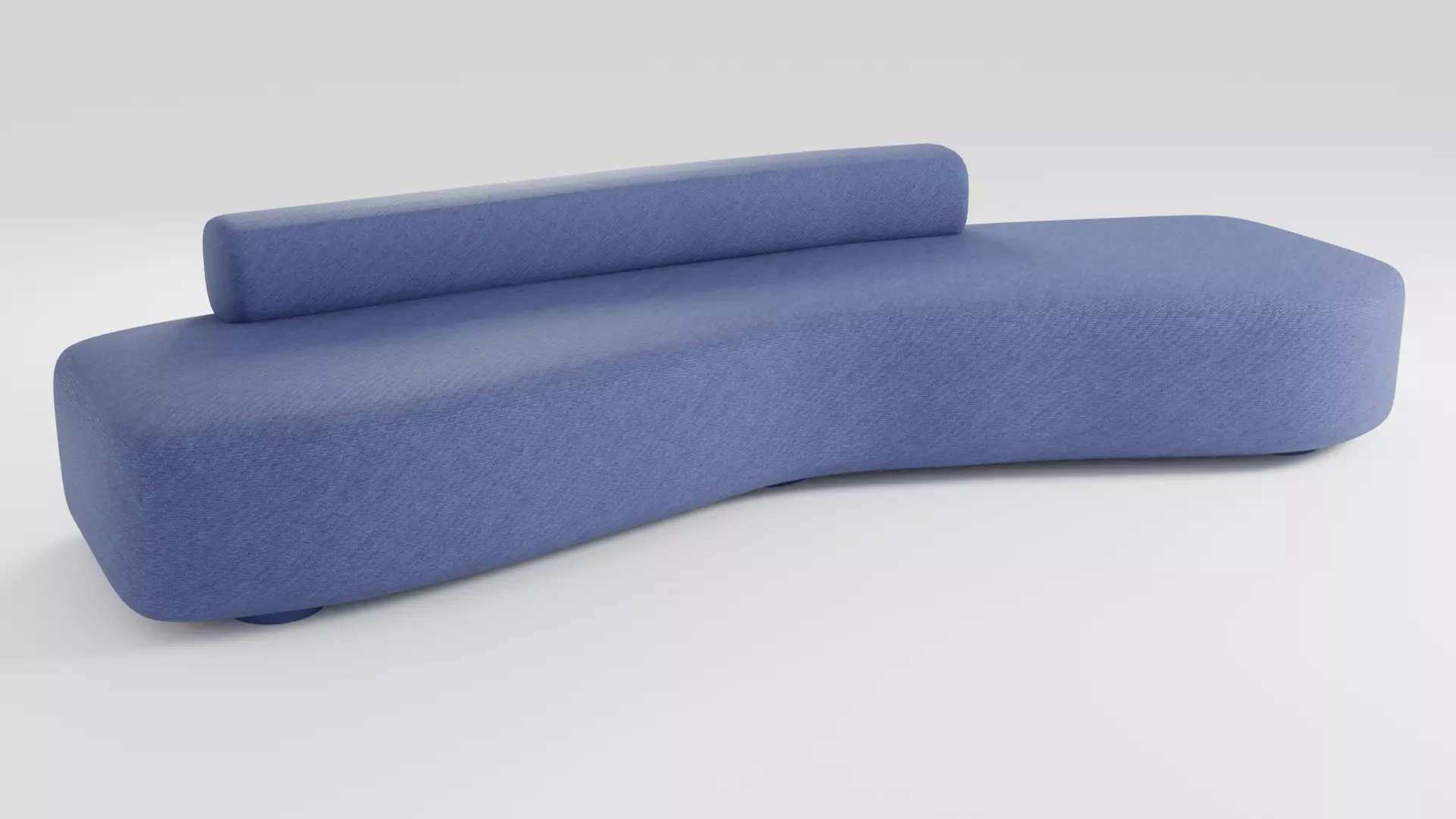 Modern design sofa in Scandinavian style 3D model_0