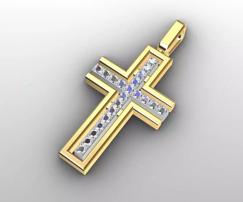 Cross 3D print model_0