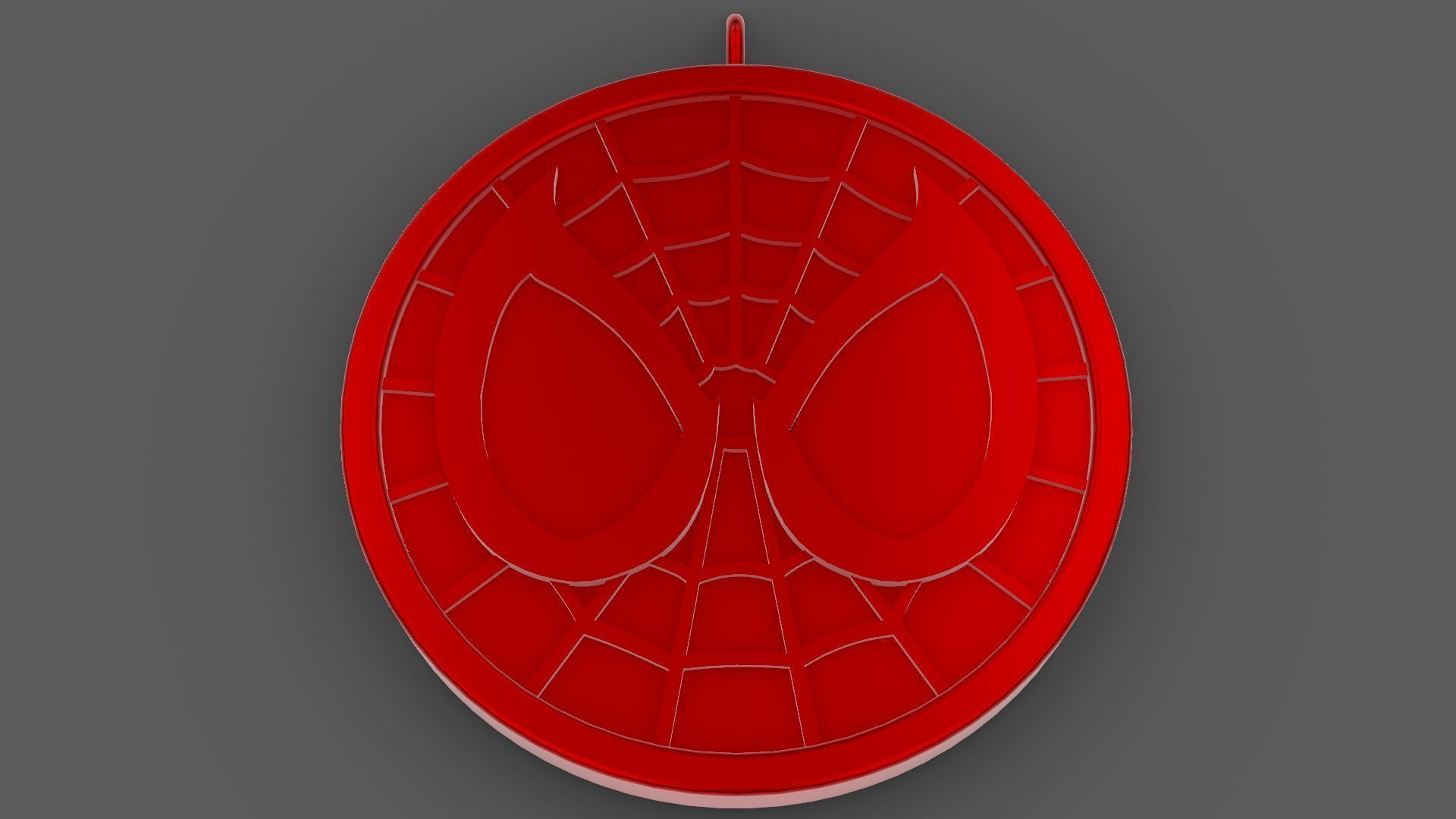Spider-Man Pendant 3D print model_5