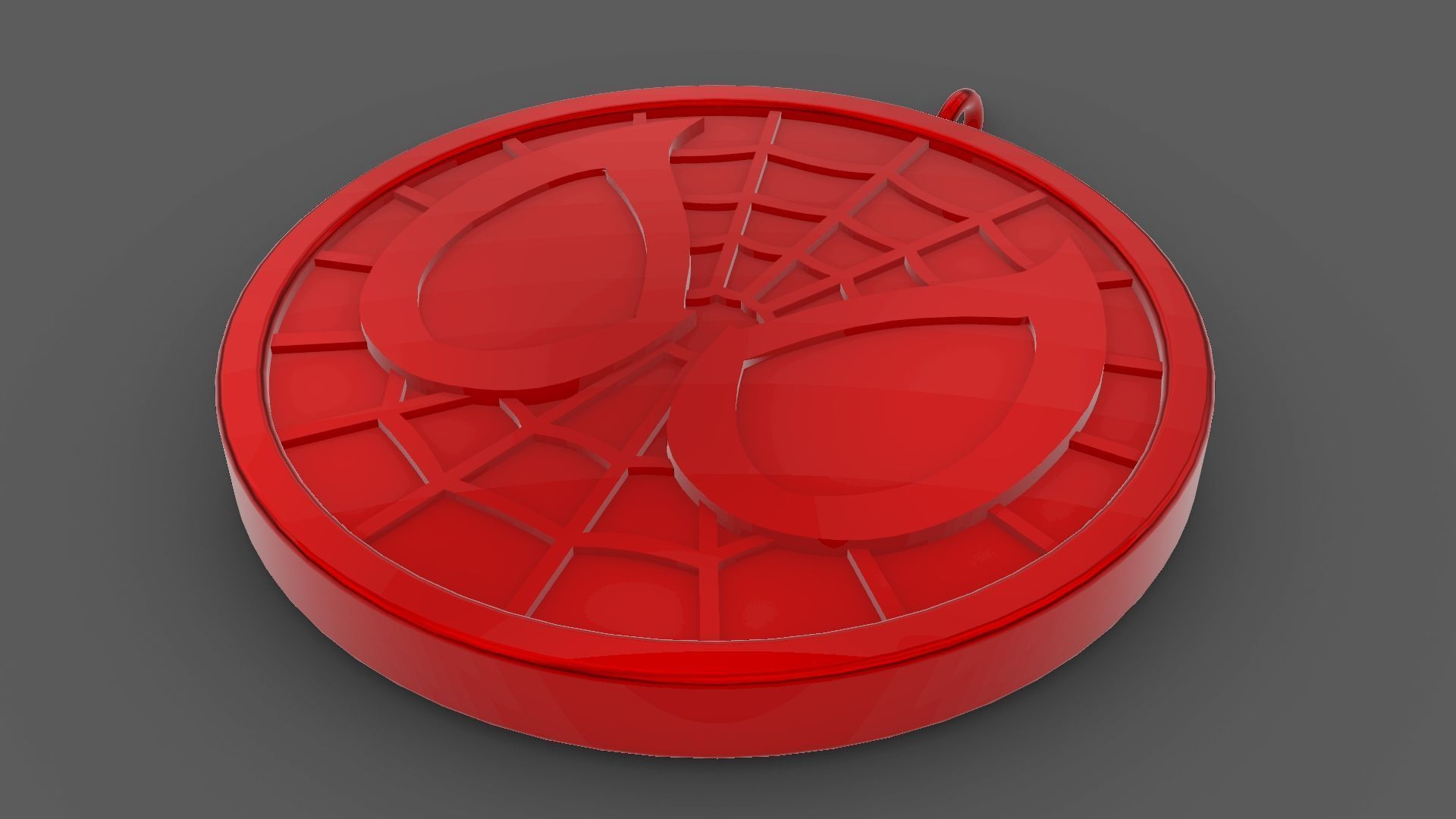 Spider-Man Pendant 3D print model_7