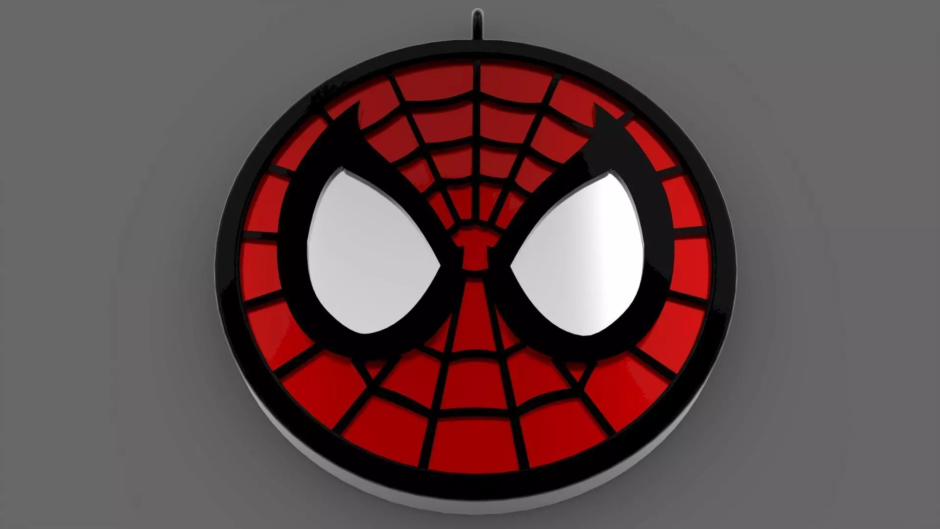 Spider-Man Pendant 3D print model_0
