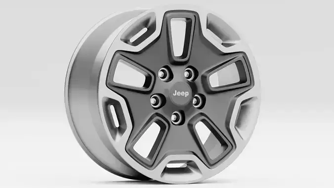 Jeep Wrangler 9118MG Rim 3D model