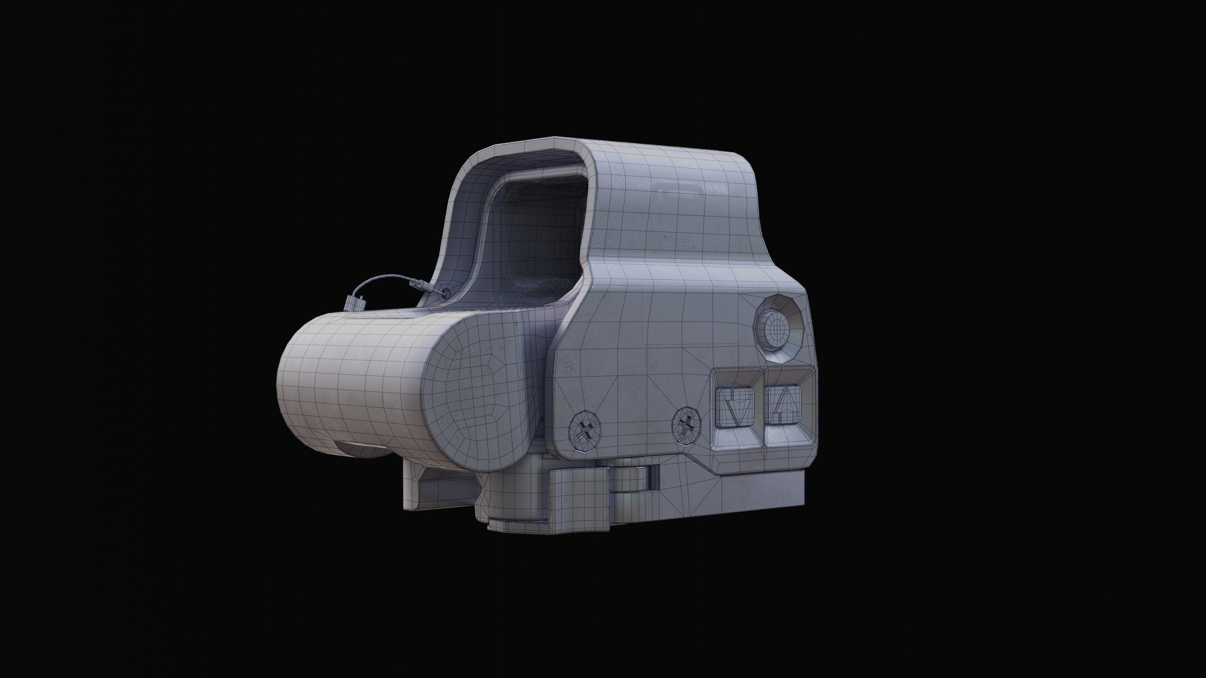 EOTECH HWS EXPS3 Red Dot Sight 3D model_6