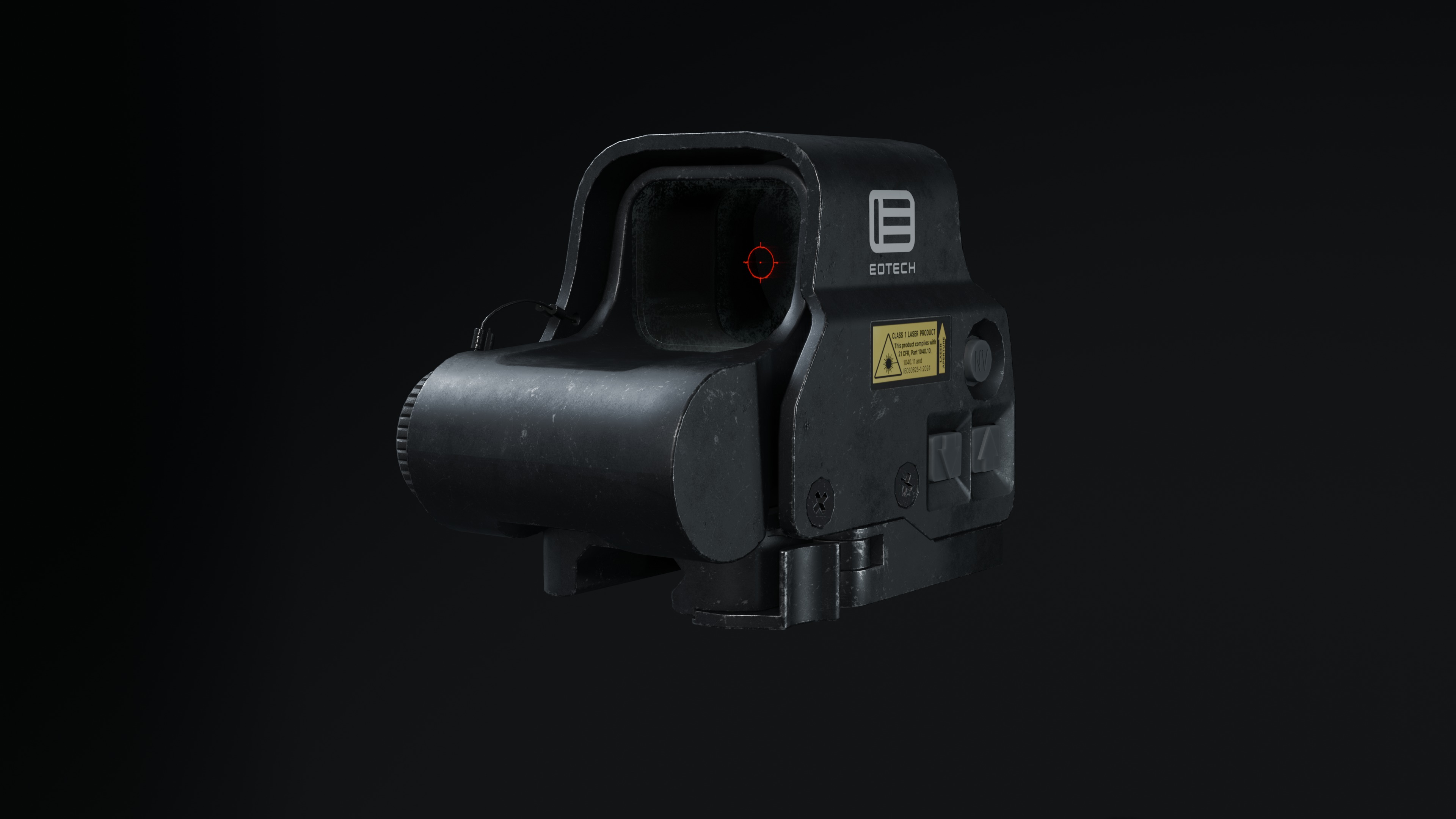 EOTECH HWS EXPS3 Red Dot Sight 3D model_3