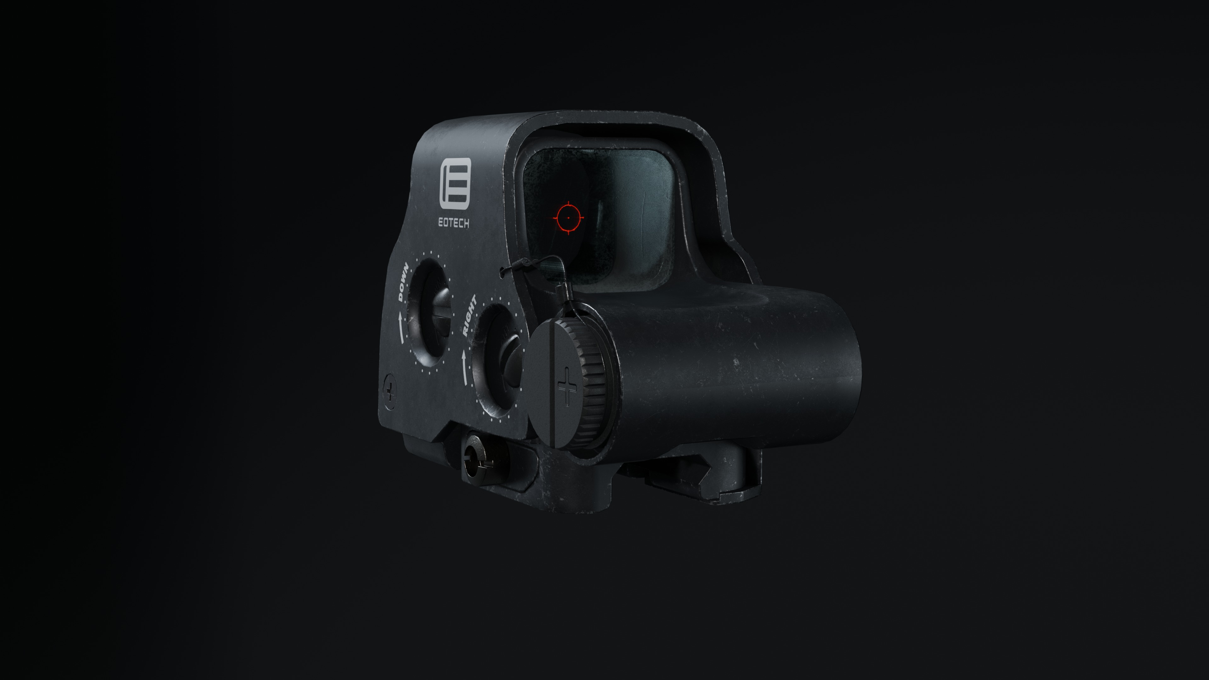 EOTECH HWS EXPS3 Red Dot Sight 3D model_4
