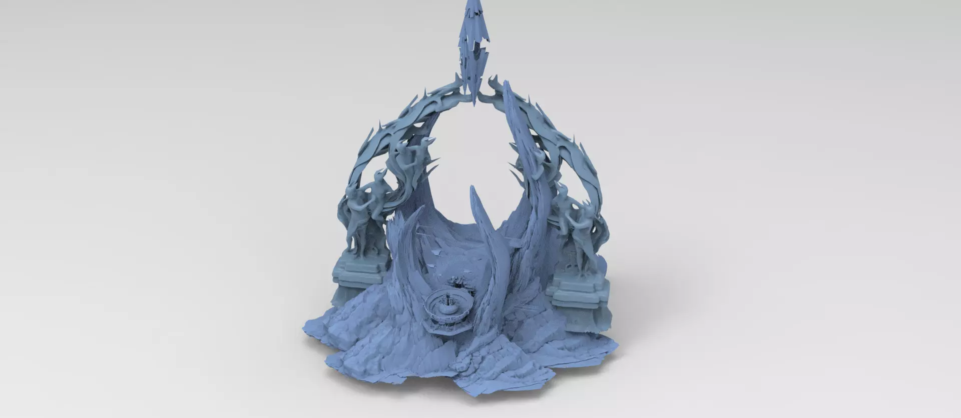 Dantes Inferno Great Dance Rocks  3D model_0