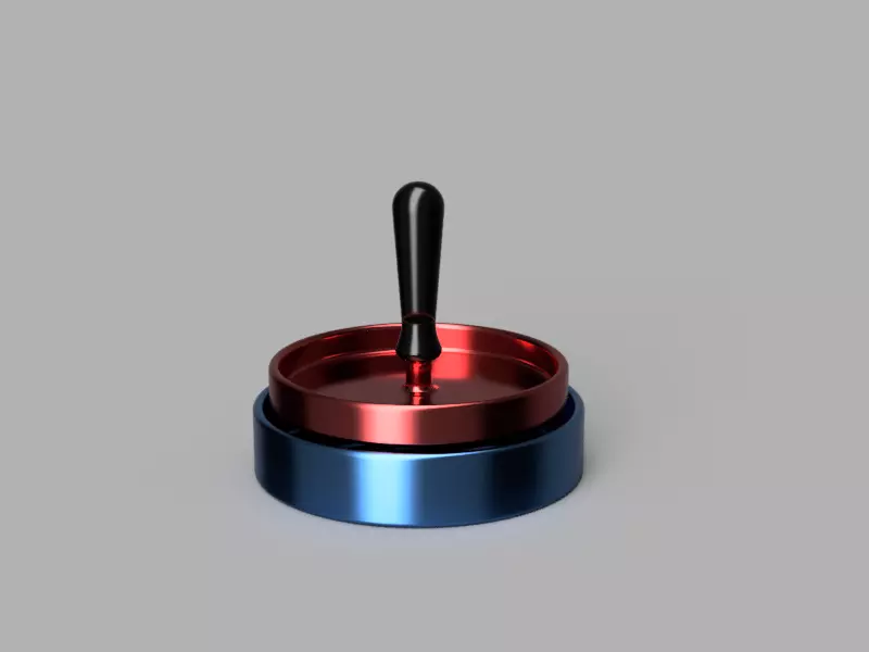 Burger Press 3D print model_0