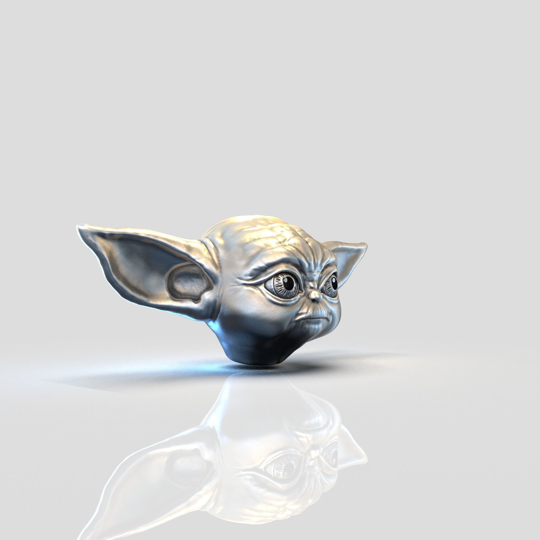 Master Yoda 3D print model_1