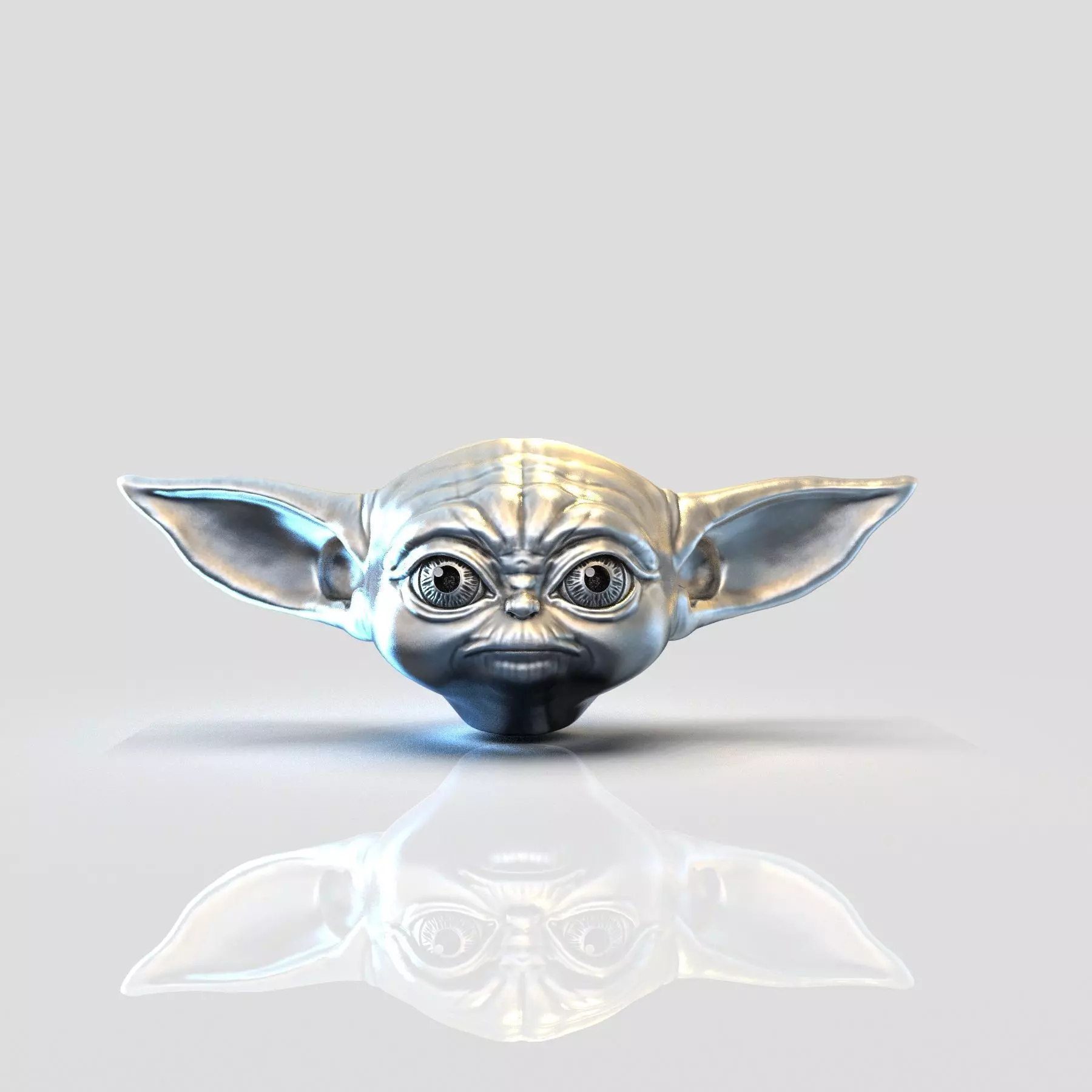 Master Yoda 3D print model_0