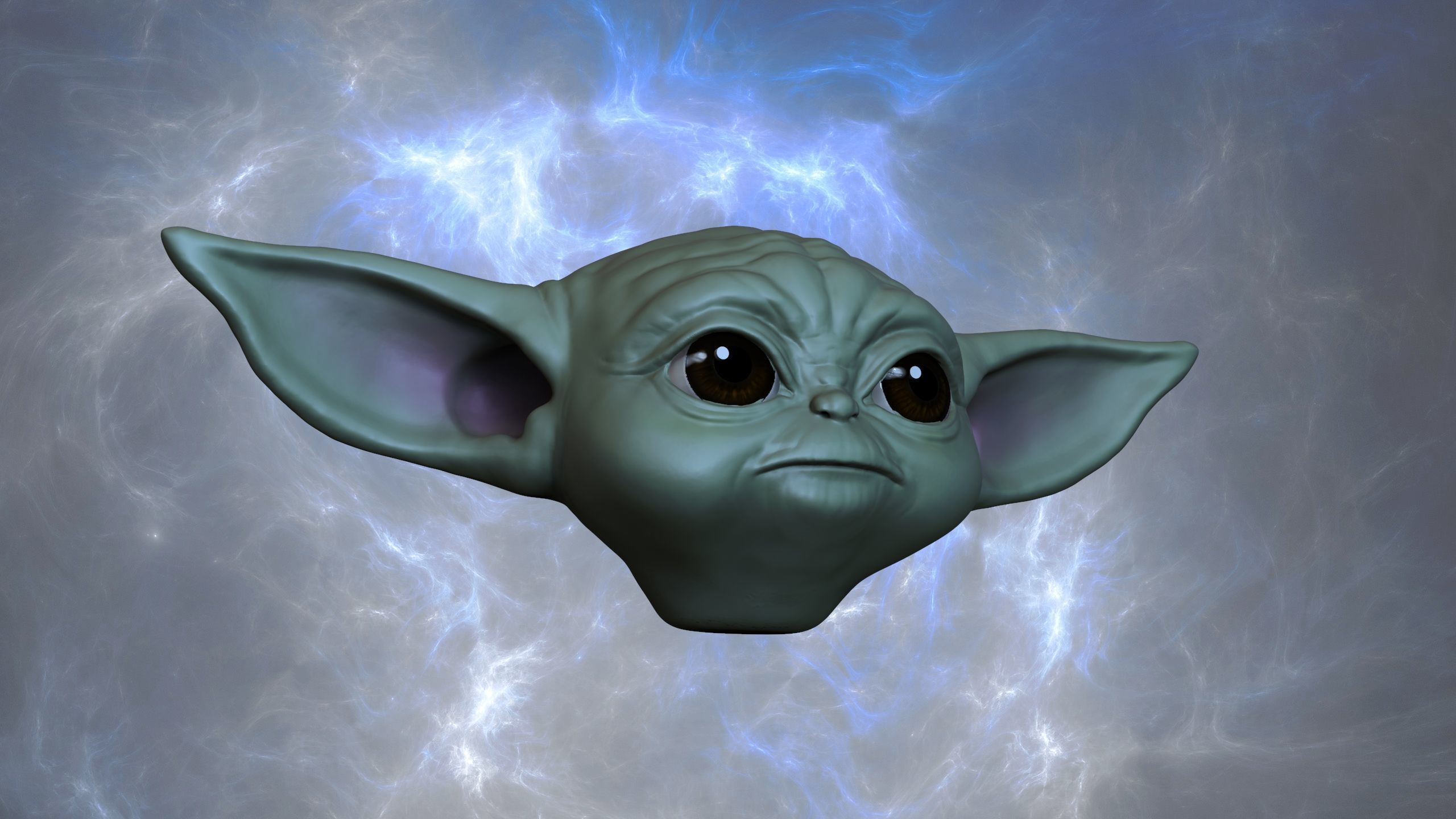 Master Yoda 3D print model_3