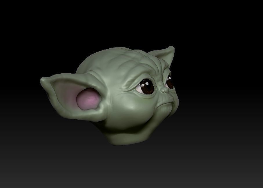 Master Yoda 3D print model_6